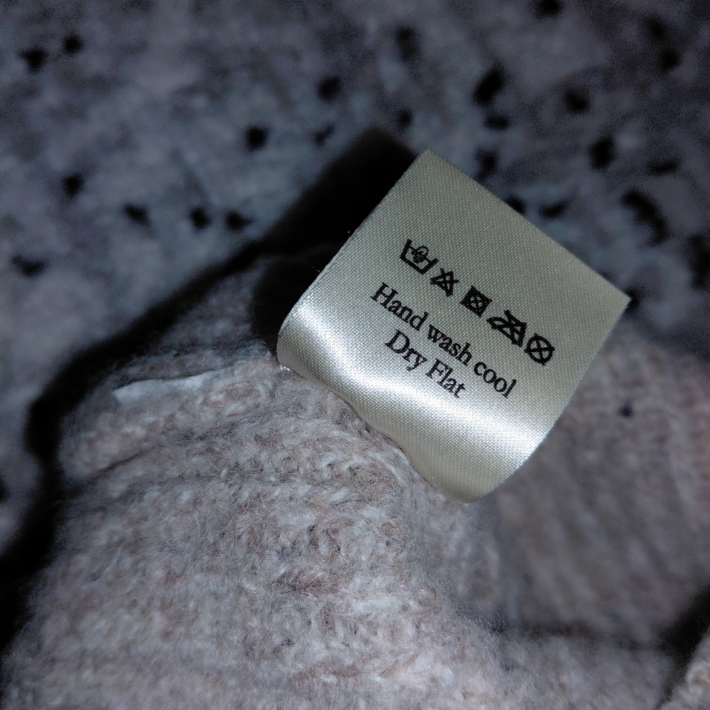 Peregrine British Wool Ford Crew Jumper oatmeal M - Picture 12 of 16